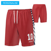 STRIDE SHORTS 7 - RED
